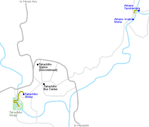 Takachiho Map